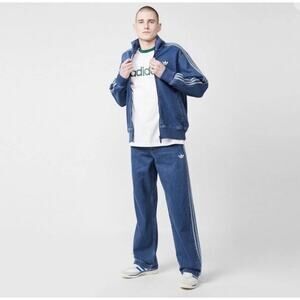 Adidas Originals Adicolor Denim Firebird Jeans Men’s Size 34- 34x32 NWT Rare